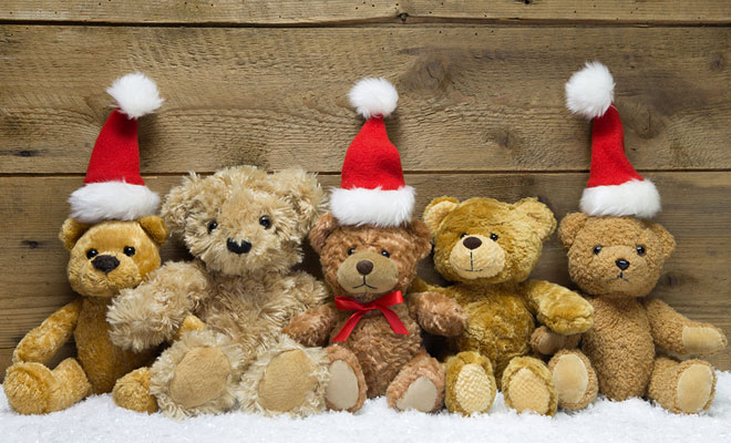 bigstock-Five-teddy-bears-with-Christma-72998029 | Actualise Daily